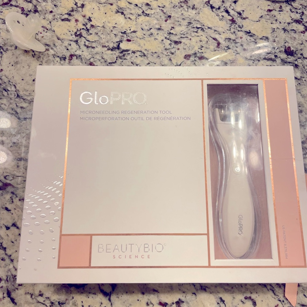 BeautyBio GloPro Microneedling Regeneration Tool Face & Eye Set